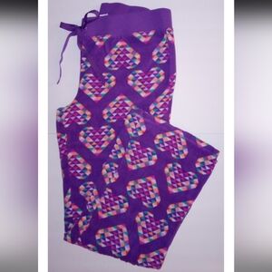 Colorful Hearts PJ Pants